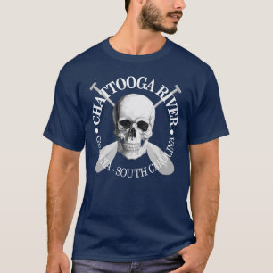 T-shirt Rivière de Chattooga (crâne)