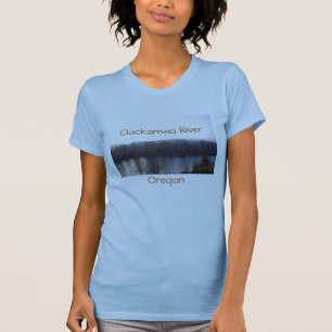 T-shirt Rivière de Clackamas, Orégon