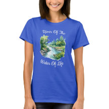 Rivière De L'Eau De Vie T-Chemise