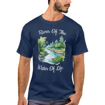 Rivière De L'Eau De Vie T-Chemise