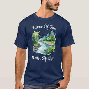 T-shirt Rivière De L'Eau De Vie T-Chemise