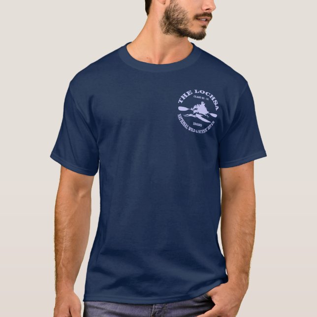 T-shirt Rivière Lochsa (rd) (Devant)