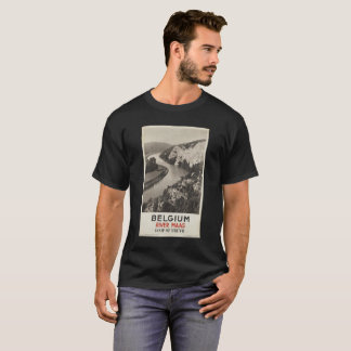 T-shirt RIVIÈRE MAAS ROOP de la BELGIQUE d'image de cru de