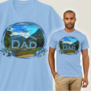 T-shirt Rivière Mismaloya 0344 du plus grand papa du monde