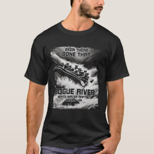 T-shirt Rivière Rogue Rafales d'eau blanche Oregon Raft