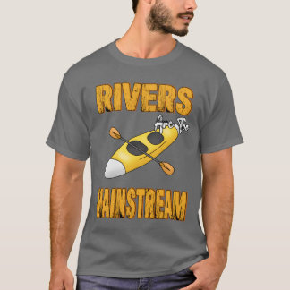 T-shirt Rivières Areoo Canoë Camping Drôle Sarcastique fam