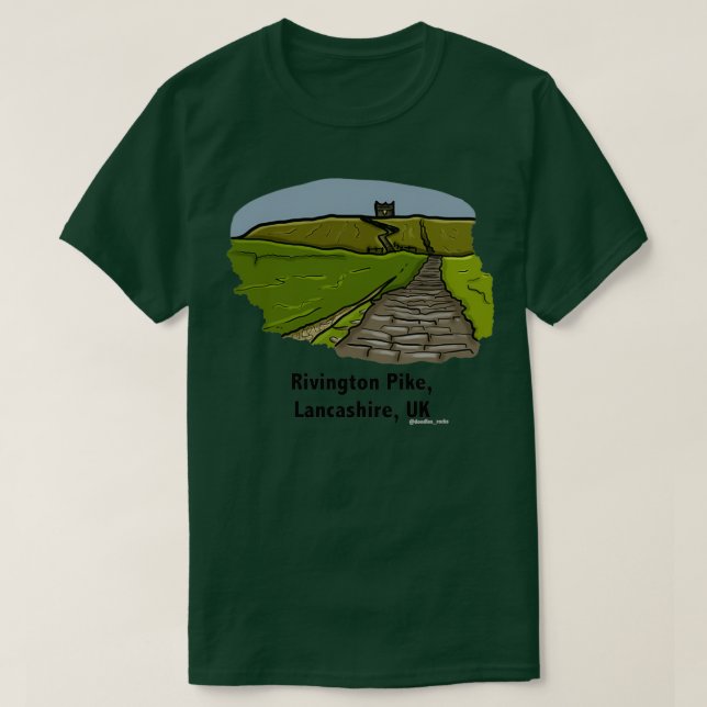 T-shirt Rivington Pike (Design devant)