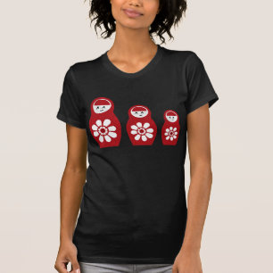 T-shirt Riyah-Li conçoit la poupée trois d'emboîtement
