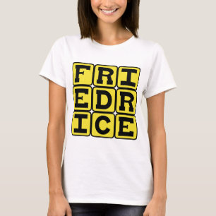 T-shirt Riz Frit, Plat Chinois