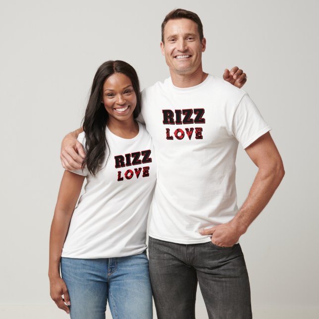 T-shirt Rizz Love Fun Slang (Unisexe)