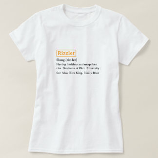 T-shirt Rizzler définition de dictionnaire drôle
