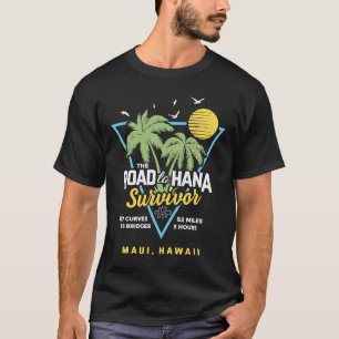 T-shirt RJC Road to Hana Survivor Maui Hawaii Trip Adventu