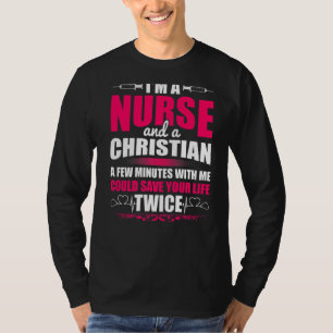 T-shirt Rn Lvn Cna Infirmière Grad Cool chrétien Infirmièr