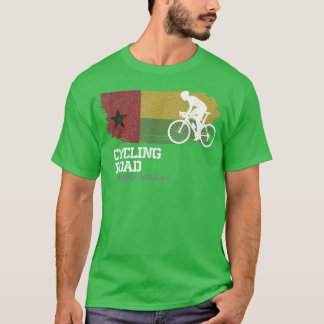 T-shirt Road Cycling Guinea Bissau Road Bike Speed Bicycle