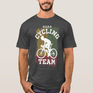 T-shirt Road Cycling Guinea Bissau Road Bike Speed Bicycle