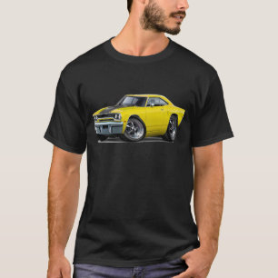 T-shirt Roadrunner 1970 Jaune-Noir