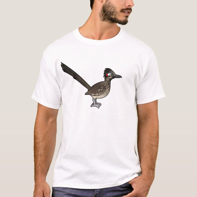 T-shirt Roadrunner mignon de Birdorable (Devant)
