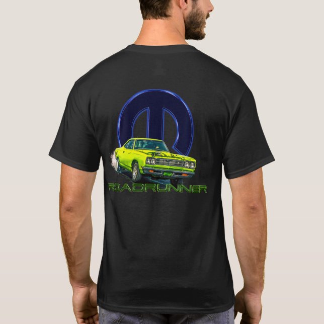 T-shirt Roadrunner sur la voie (Dos)