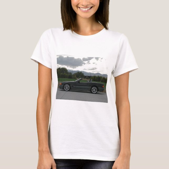T-shirt Roadster de Mercedes-Benz 500 SL (Devant)