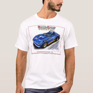 T-shirt Roadster grand de Corvette Penske du sport 1963