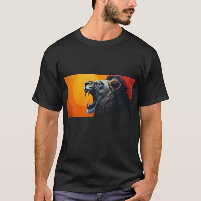 T-shirt Roaring Lion (Devant)
