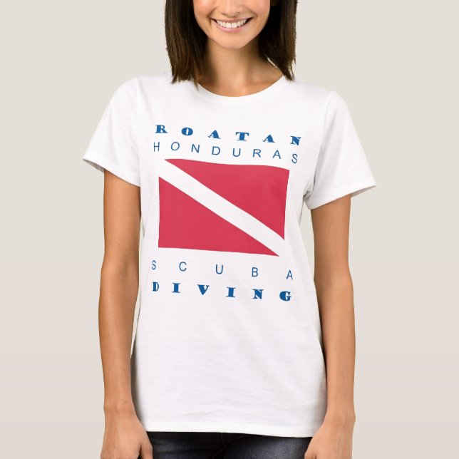 T-shirt Roatan Honduras (Devant)