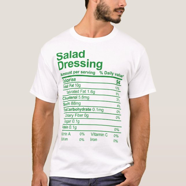 T-shirt Robe de salade (Devant)