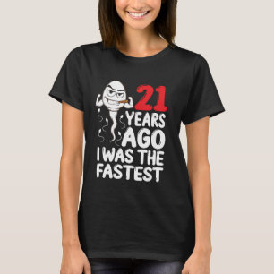 T-shirt Robe farceuse pour 21e anniversaire il y a 21 ans 
