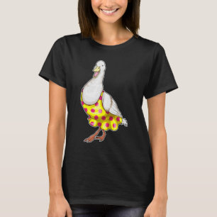 T-shirt Robe Pois de canard