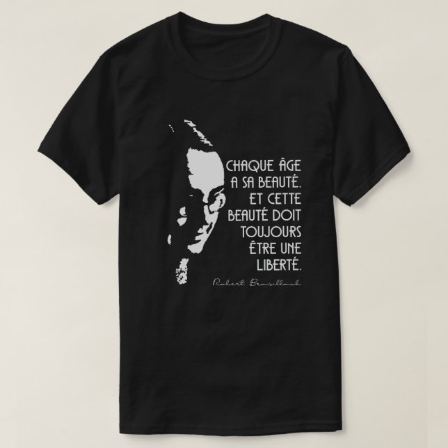 T-shirt Robert Brasillach (Design devant)