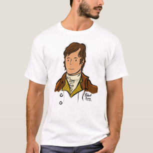 T-shirt Robert Burns, poète national écossais