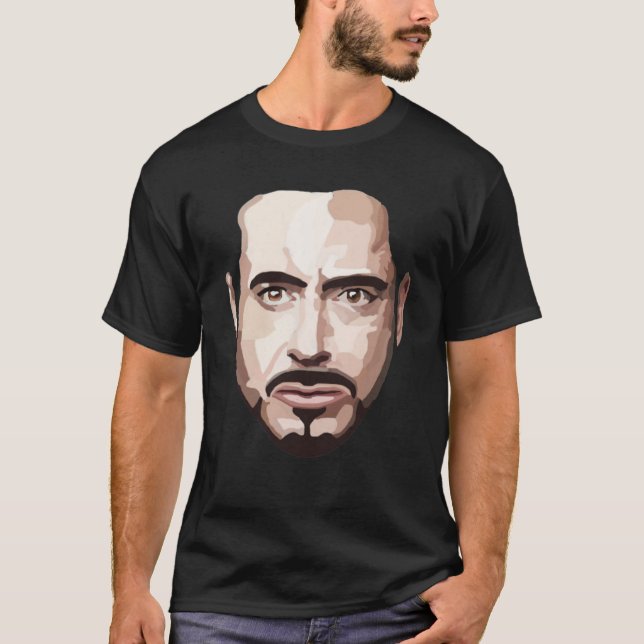 T-shirt Robert Downey Jr (Devant)