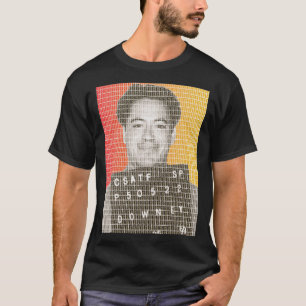 T-shirt Robert Downey Jr Mug Shot