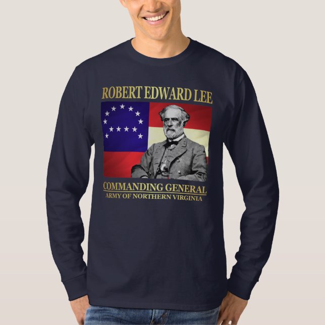 T-shirt Robert E Lee (Commandant général) (Devant)