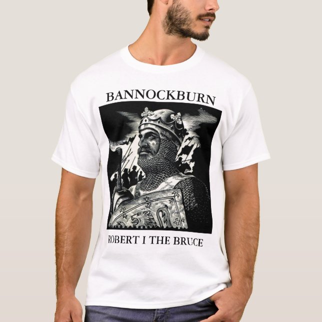 T-SHIRT ROBERT I THE BRUCE BANNOCKBURN (Devant)