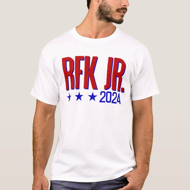 T-shirt Robert Kennedy Jr. Pour Président '24 RFK Jr. 2024 (Devant)