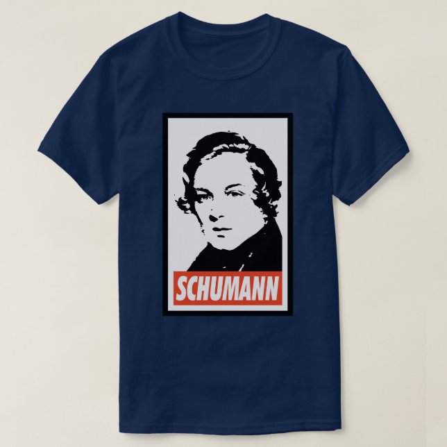 T-shirt Robert Schumann 2 (Design devant)