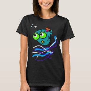 T-shirt Roberto, le poisson qui aime les bulles