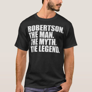 T-shirt Robertson Robertson Nom de famille Robertson Nom d