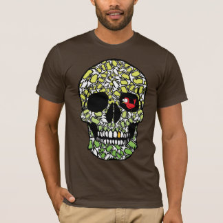 T-shirt Robin avec le crâne (verts)