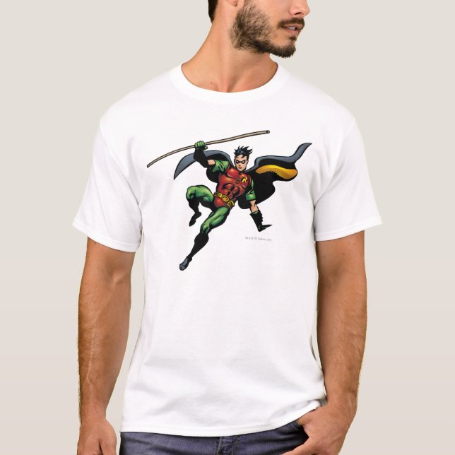 T-shirt Robin avec le personnel (Devant)