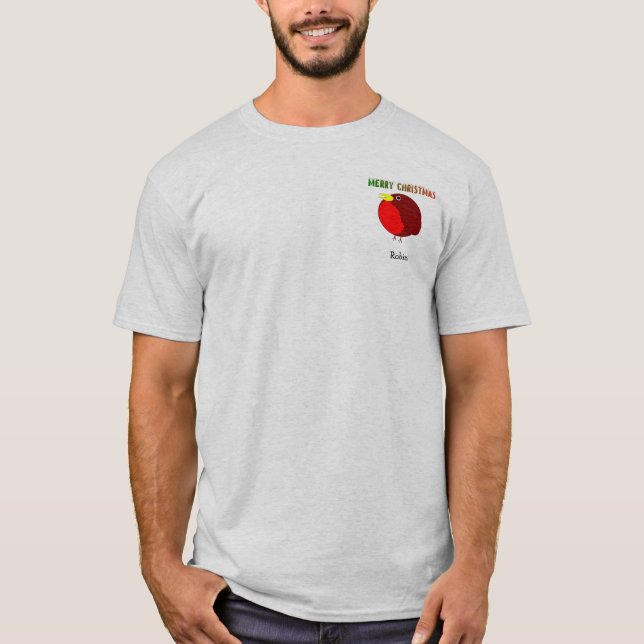 T-shirt Robin Design (Devant)