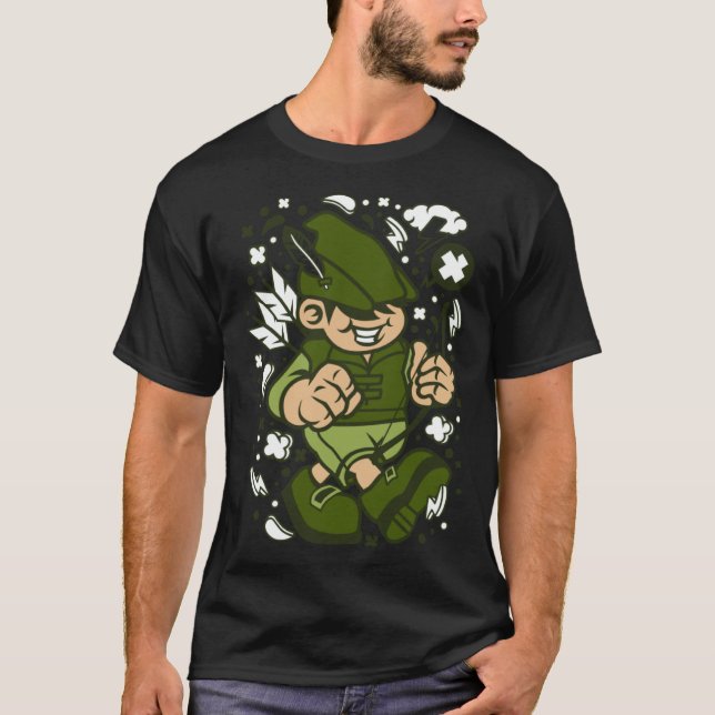 T-shirt Robin Hood Kid (Devant)
