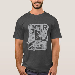T-shirt Robin - Picto Grey