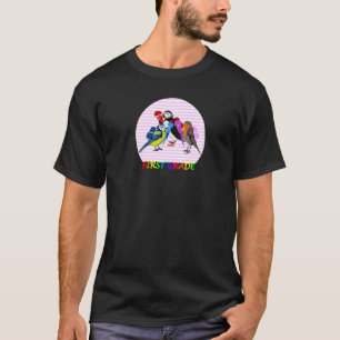 T-shirt Robin Puffin Oiseau Premier Jour d'École Première