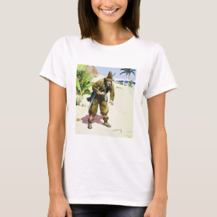 T-shirt Robinson Crusoe, des "piaulements dans le passé",
