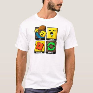 T-shirt Roblox Eat Sleep Repeat Funny Gamer