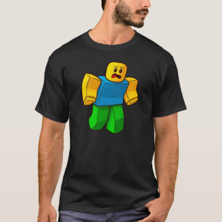 T-shirt Roblox Noob Character Gamer
