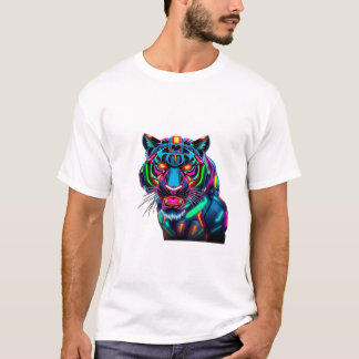 T-shirt Robo Tiger Tee brillant