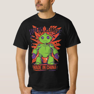 T-shirt Robo Zombie Fabriqué En Chine Tee